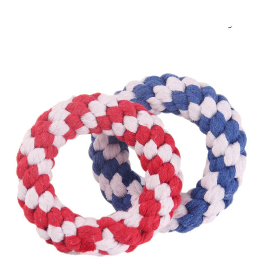Dog Cotton Rope Molar Toy – Bite-Resistant Rope Ball